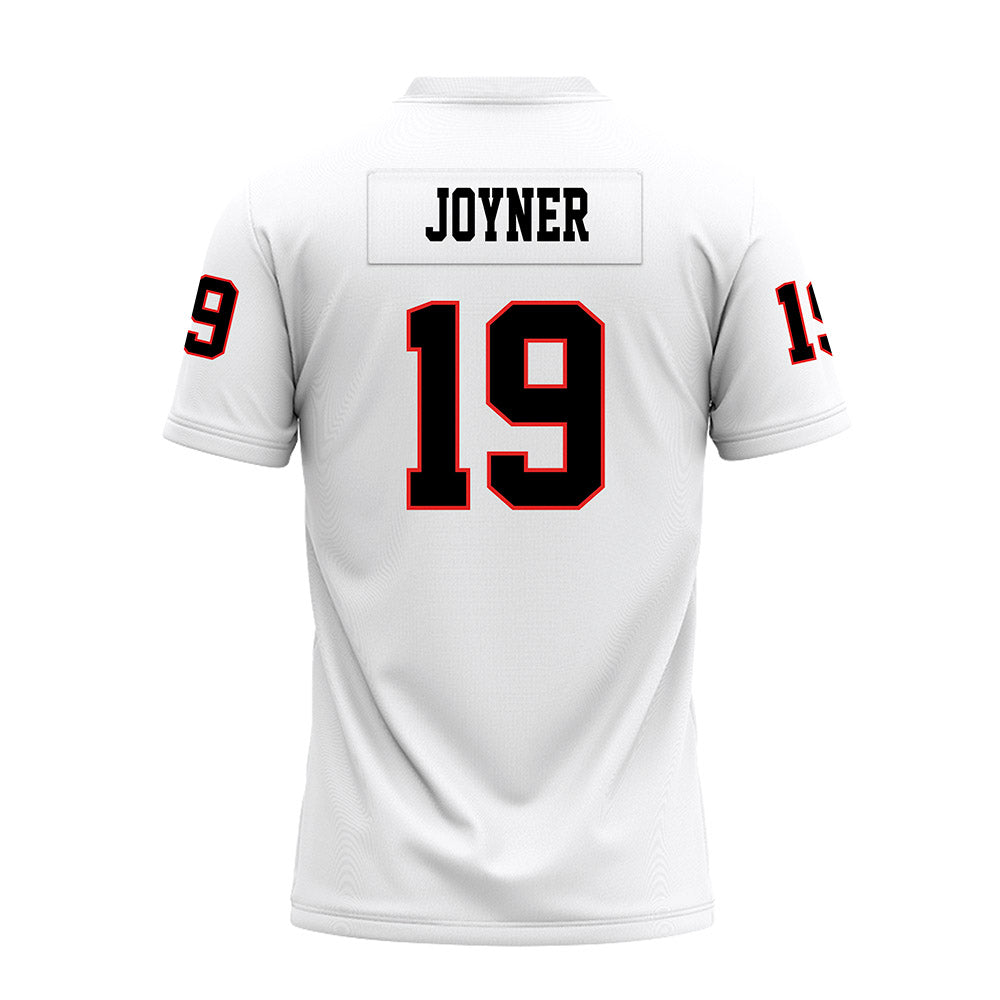 Texas Tech - NCAA Football : Quintaelyn Joyner - White Premium Football Jersey-1