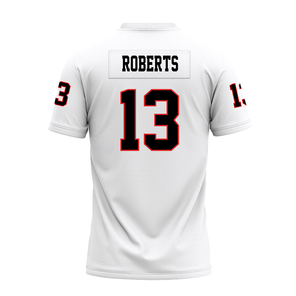 Texas Tech - NCAA Football : Ben Roberts - White Premium Football Jersey-1