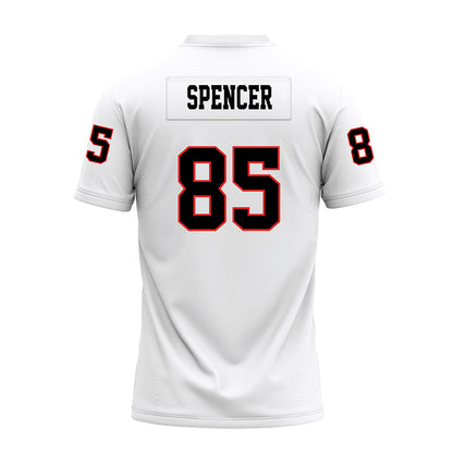 Texas Tech - NCAA Football : Dylan Spencer - White Premium Football Jersey-1