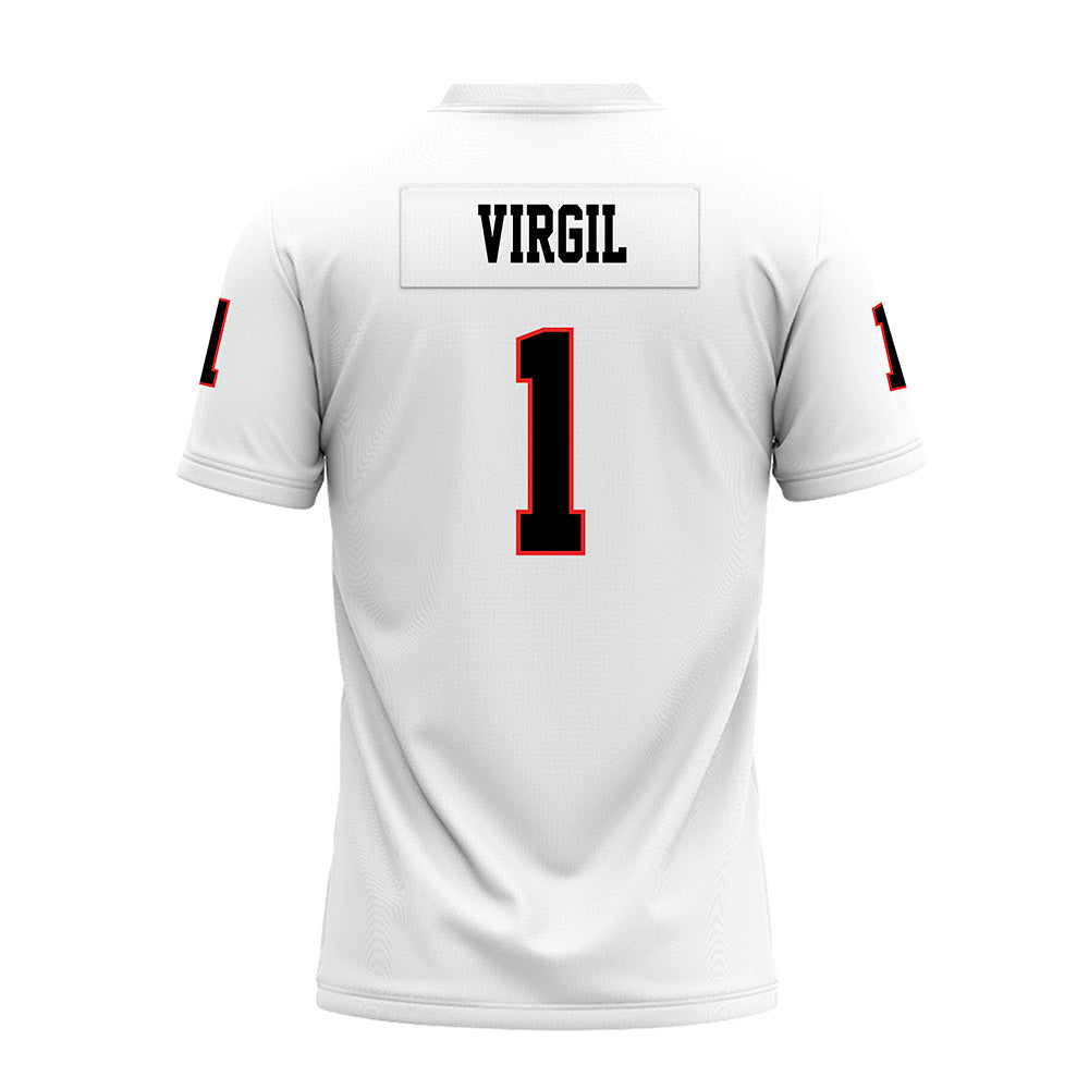 Texas Tech - NCAA Football : reggie Virgil - White Premium Football Jersey-1