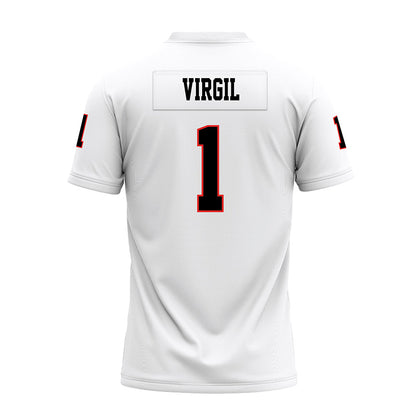 Texas Tech - NCAA Football : reggie Virgil - White Premium Football Jersey-1