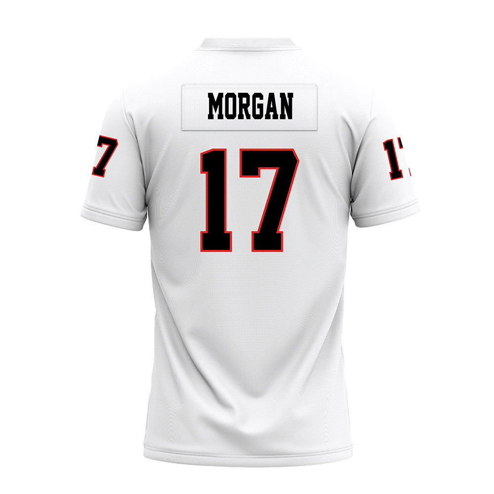 Texas Tech - NCAA Football : Peyton Morgan - White Premium Football Jersey-1