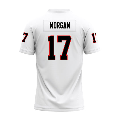 Texas Tech - NCAA Football : Peyton Morgan - White Premium Football Jersey-1