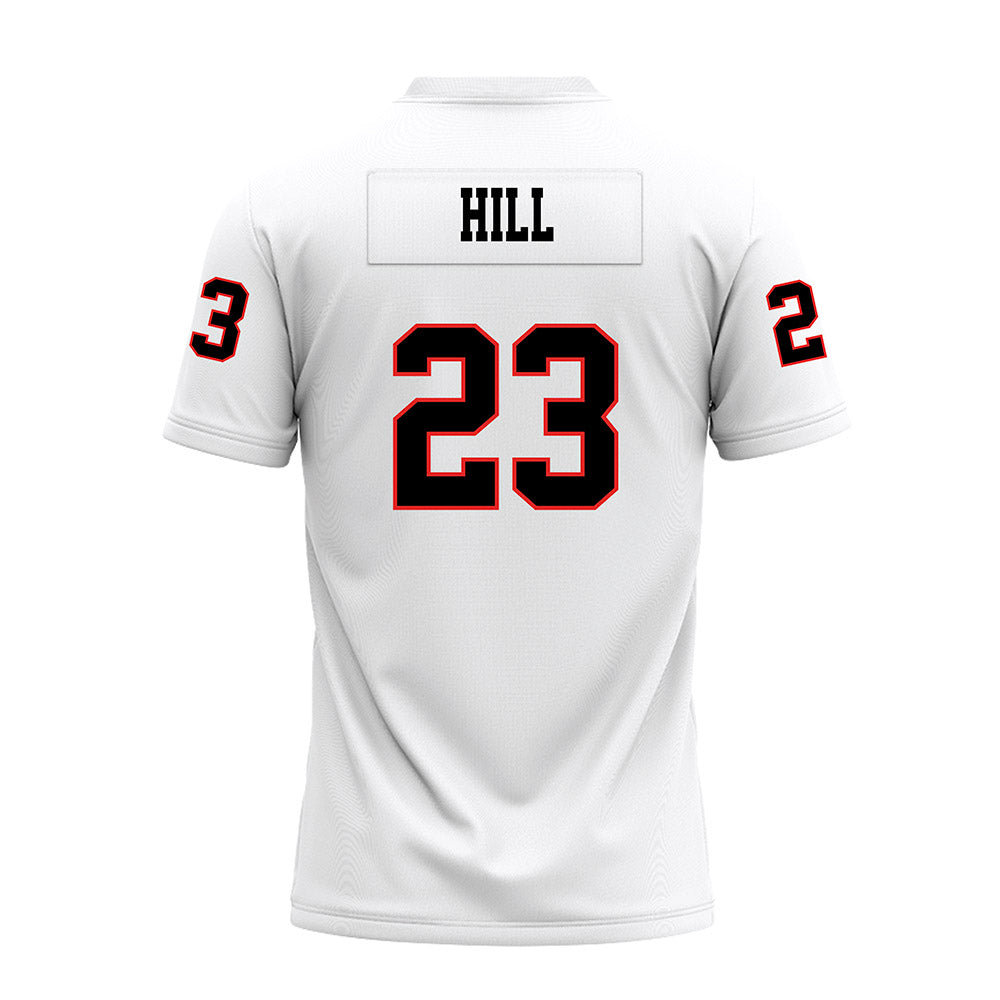 Texas Tech - NCAA Football : Adam Hill - White Premium Football Jersey-1