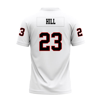 Texas Tech - NCAA Football : Adam Hill - White Premium Football Jersey-1