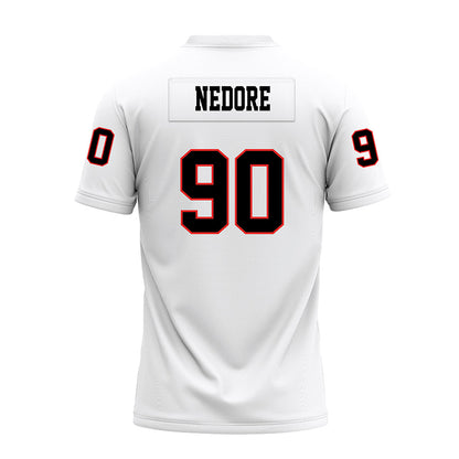 Texas Tech - NCAA Football : Ansel Nedore - White Premium Football Jersey-1