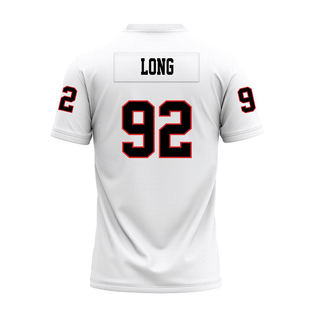 Texas Tech - NCAA Football : Kasen Long - White Premium Football Jersey-1