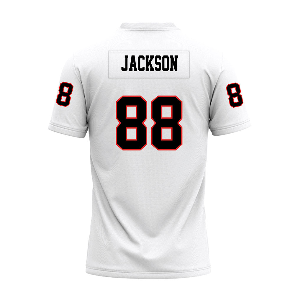 Texas Tech - NCAA Football : Trey Jackson - White Premium Football Jersey-1