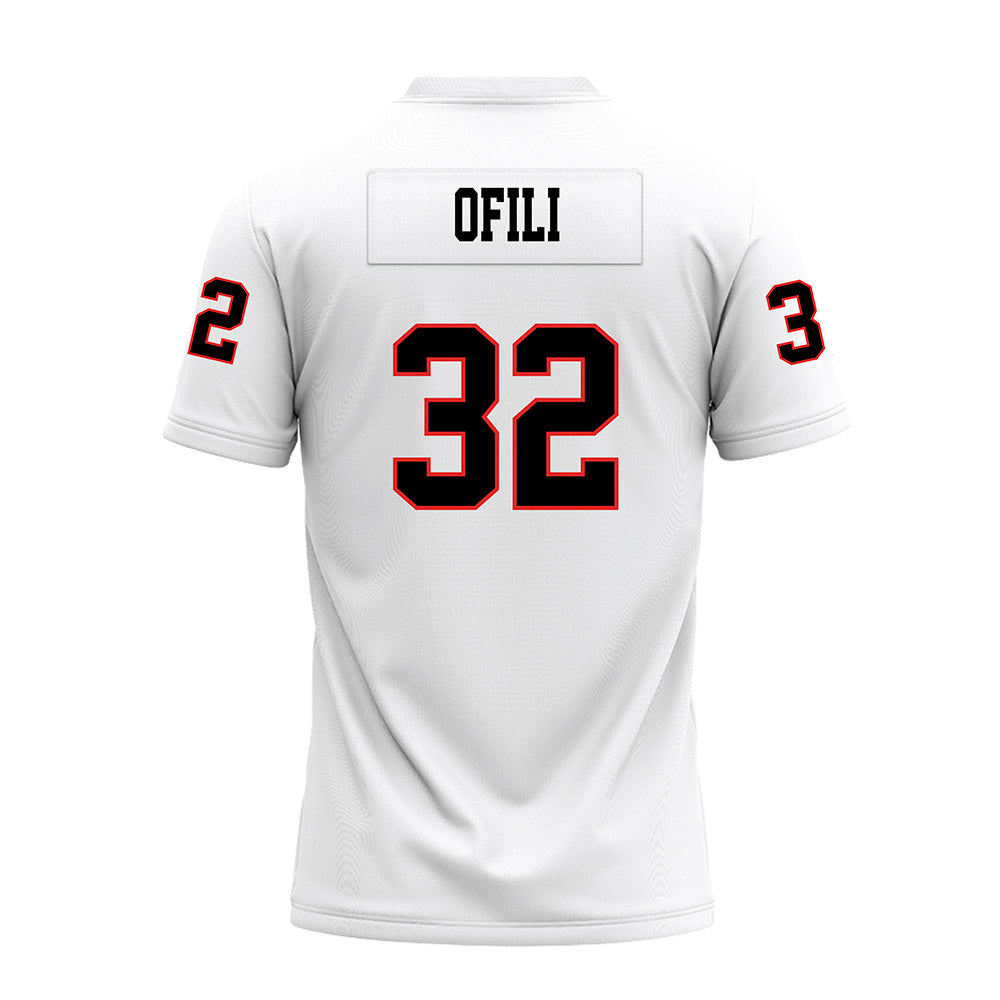 Texas Tech - NCAA Football : Cheta Ofili - White Premium Football Jersey-1