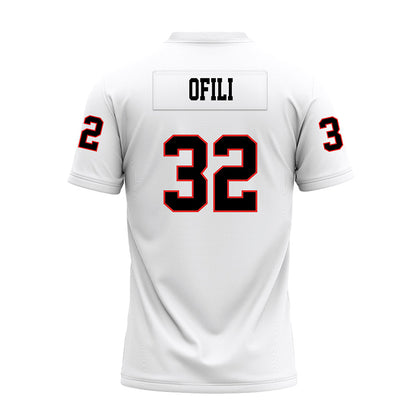 Texas Tech - NCAA Football : Cheta Ofili - White Premium Football Jersey-1