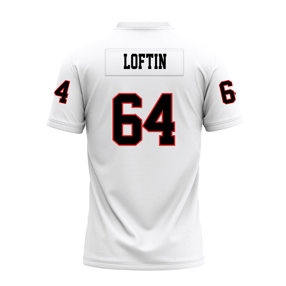 Texas Tech - NCAA Football : Jurrien Loftin - White Premium Football Jersey-1