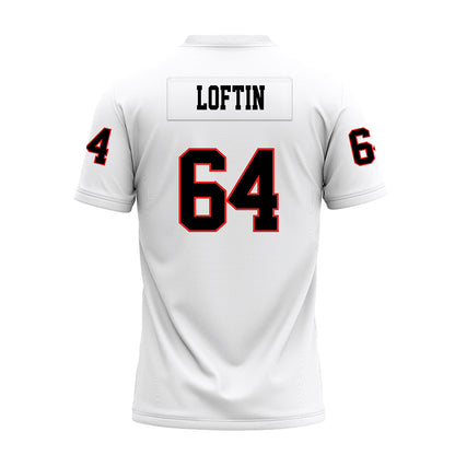 Texas Tech - NCAA Football : Jurrien Loftin - White Premium Football Jersey-1