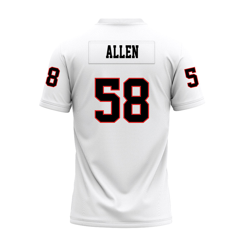 Texas Tech - NCAA Football : Tanner Allen - White Premium Football Jersey-1