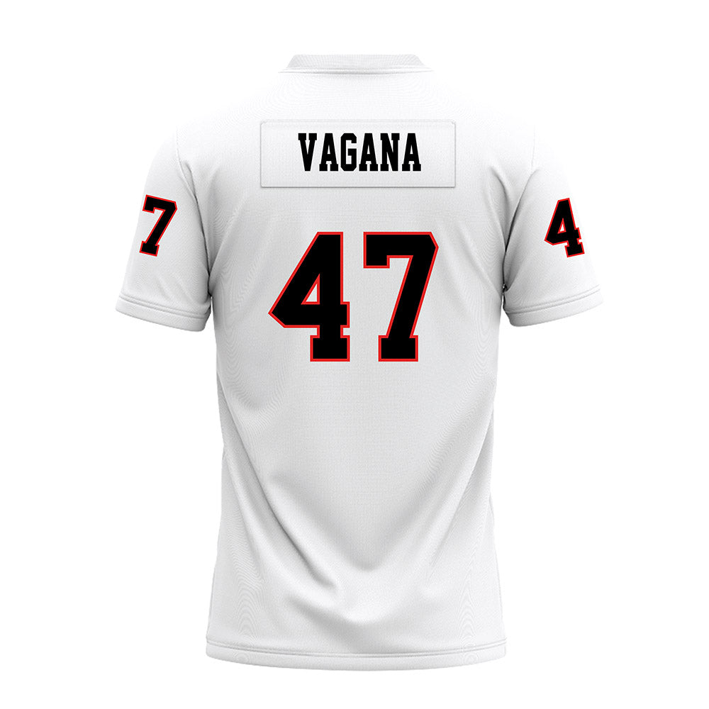 Texas Tech - NCAA Football : Rylan Vagana - White Premium Football Jersey-1