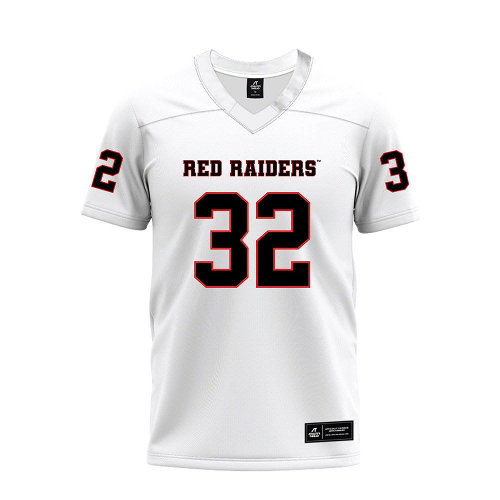 Texas Tech - NCAA Football : Cheta Ofili - White Premium Football Jersey-0
