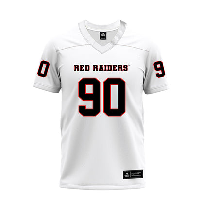 Texas Tech - NCAA Football : Ansel Nedore - White Premium Football Jersey-0