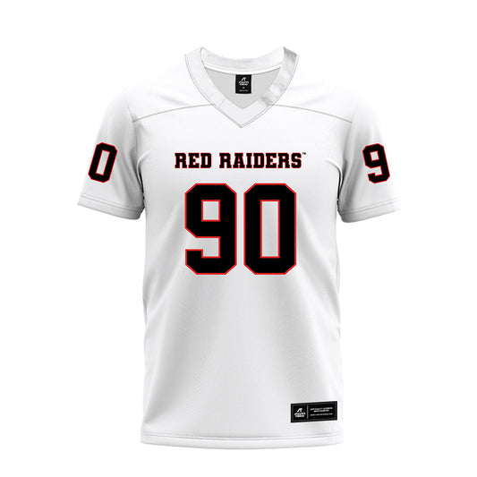 Texas Tech - NCAA Football : Ansel Nedore - White Premium Football Jersey-0
