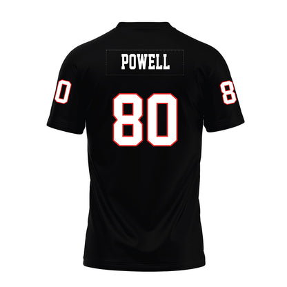 Texas Tech - NCAA Football : Kai Powell - Black Premium Football Jersey-1