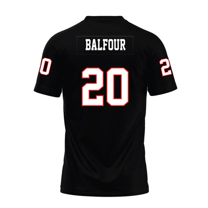 Texas Tech - NCAA Football : Dontae Balfour - Black Premium Football Jersey-1