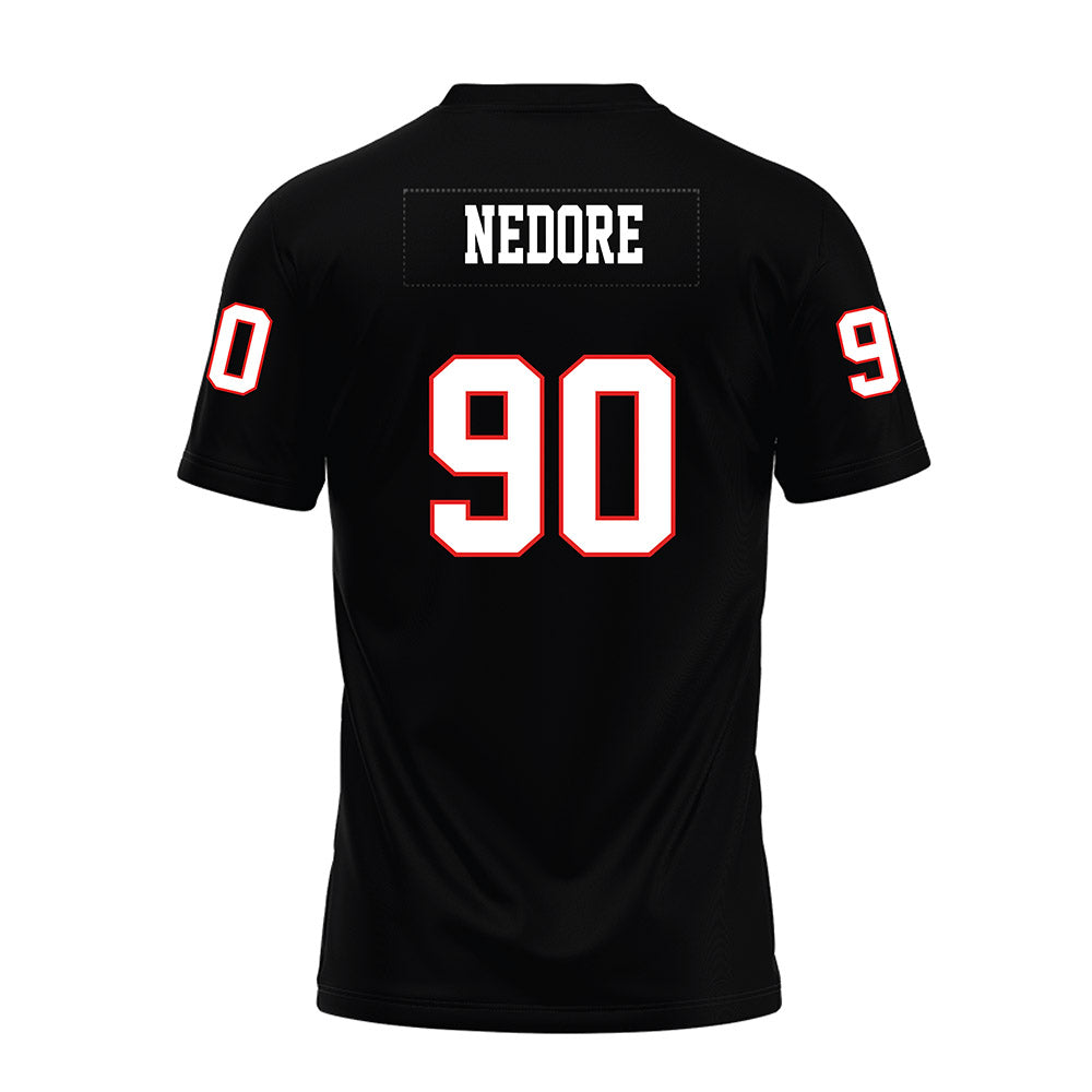 Texas Tech - NCAA Football : Ansel Nedore - Black Premium Football Jersey-1