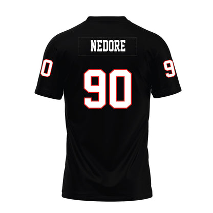Texas Tech - NCAA Football : Ansel Nedore - Black Premium Football Jersey-1