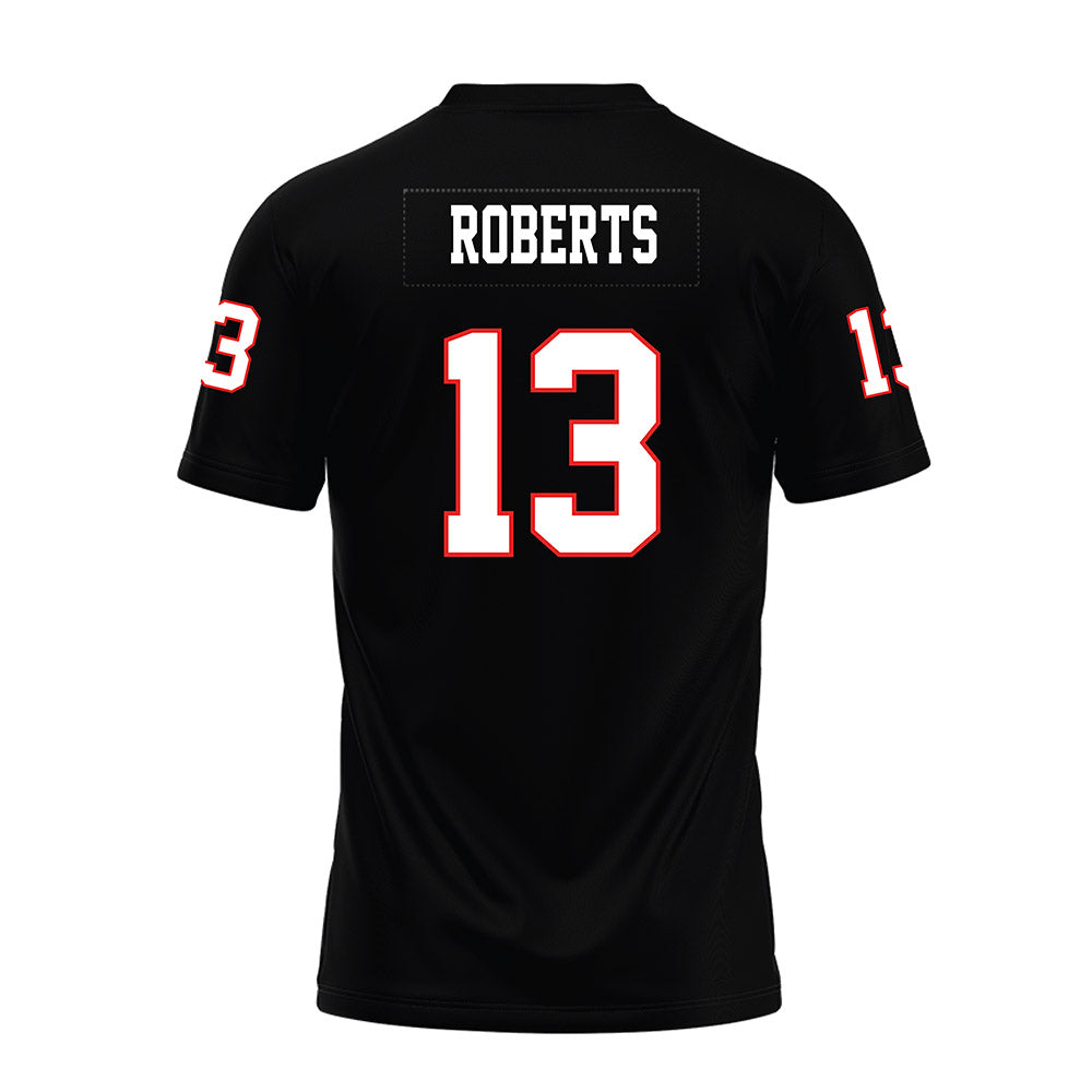 Texas Tech - NCAA Football : Ben Roberts - Black Premium Football Jersey-1