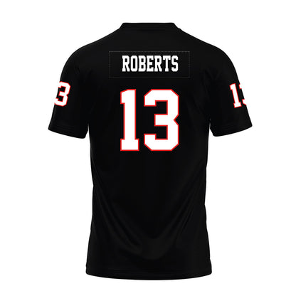 Texas Tech - NCAA Football : Ben Roberts - Black Premium Football Jersey-1
