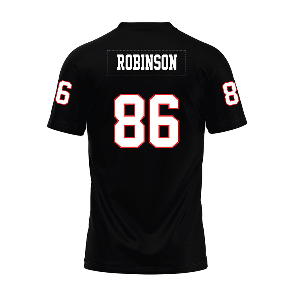 Texas Tech - NCAA Football : Sean Robinson - Black Premium Football Jersey-1