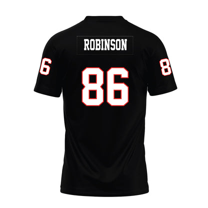 Texas Tech - NCAA Football : Sean Robinson - Black Premium Football Jersey-1