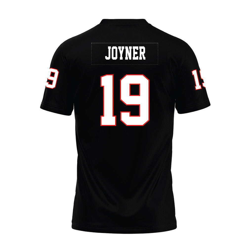 Texas Tech - NCAA Football : Quintaelyn Joyner - Black Premium Football Jersey-1