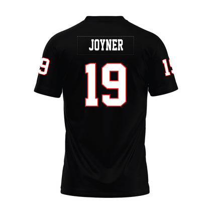 Texas Tech - NCAA Football : Quintaelyn Joyner - Black Premium Football Jersey-1