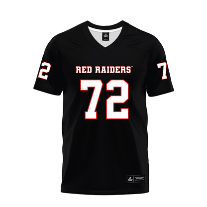 Texas Tech - NCAA Football : Sheridan Wilson - Black Premium Football Jersey-0