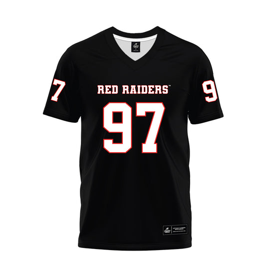 Texas Tech - NCAA Football : Charles Anderson - Black Premium Football Jersey-0