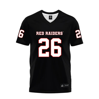 Texas Tech - NCAA Football : Sammy Morris - Black Premium Football Jersey-0