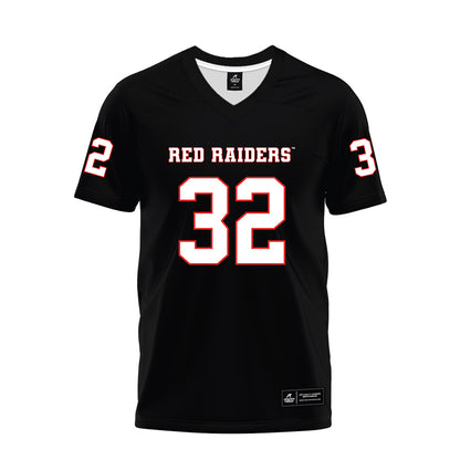 Texas Tech - NCAA Football : Cheta Ofili - Black Premium Football Jersey-0