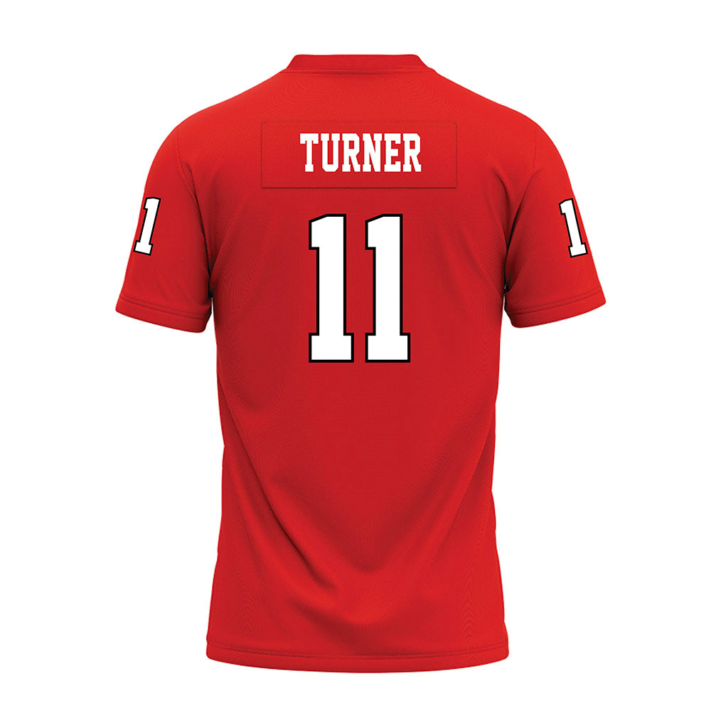 Texas Tech - NCAA Football : Tyson Turner - Red Premium Football Jersey-1