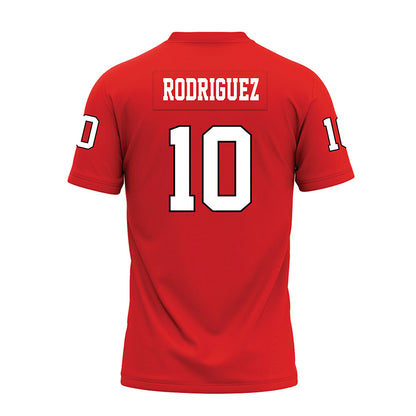 Texas Tech - NCAA Football : Jacob Rodriguez - Red Premium Football Jersey-1
