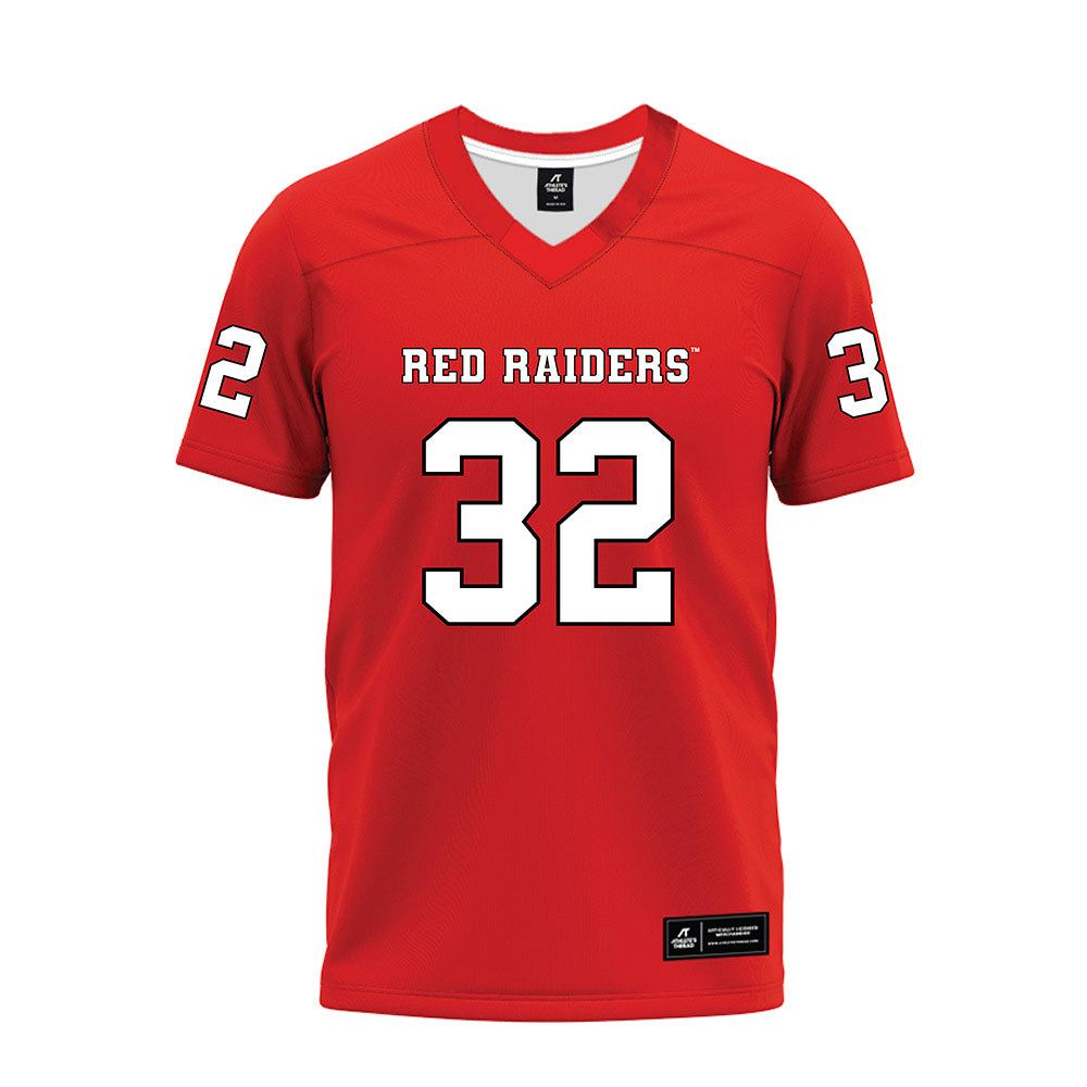 Texas Tech - NCAA Football : Cheta Ofili - Red Premium Football Jersey-0