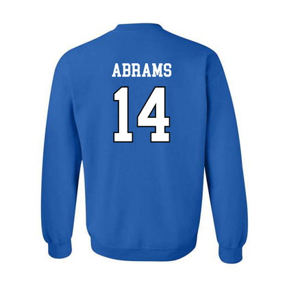 UNC Asheville - NCAA Baseball : Kohl Abrams - Classic Shersey Crewneck Sweatshirt-1