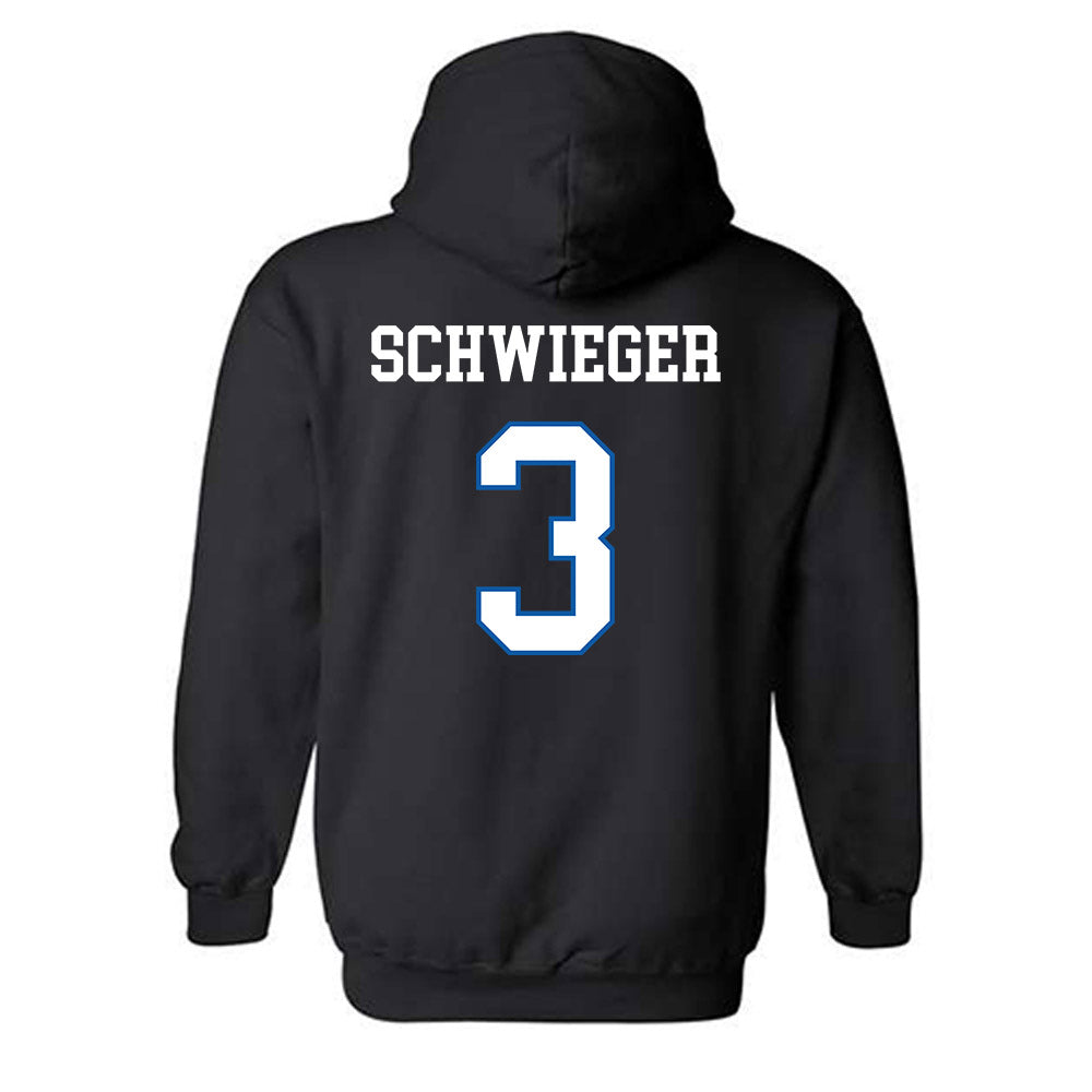 UNC Asheville - NCAA Women's Volleyball : Avery Schwieger - Classic Shersey Hooded Sweatshirt-1