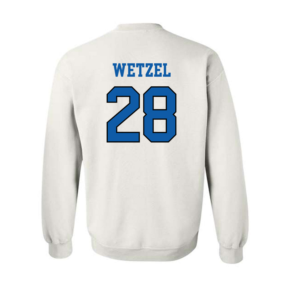 UNC Asheville - NCAA Men's Soccer : Isaac Wetzel - Classic Shersey Crewneck Sweatshirt-1