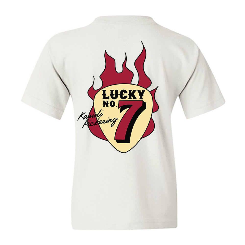 Oklahoma - NCAA Softball : Kasidi Pickering - Youth T-Shirt-1