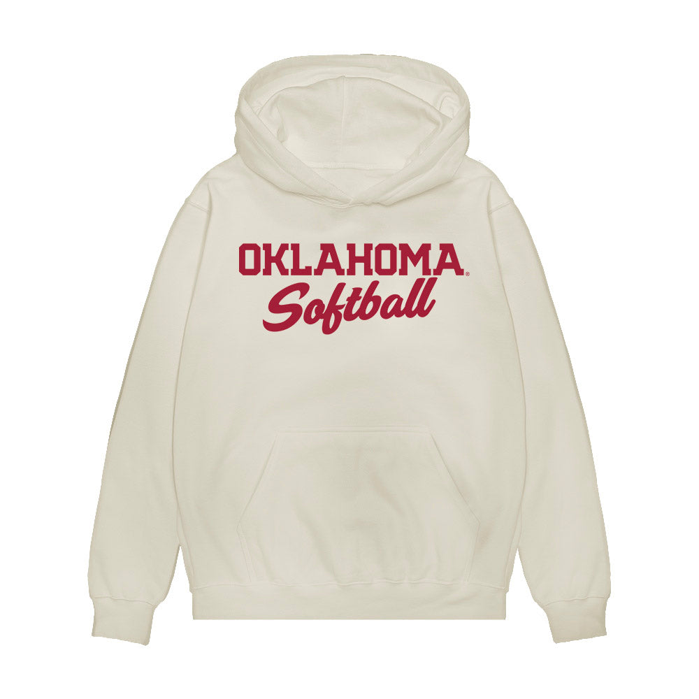 Oklahoma - NCAA Softball : Kasidi Pickering - Premium Hooded Sweatshirt-0