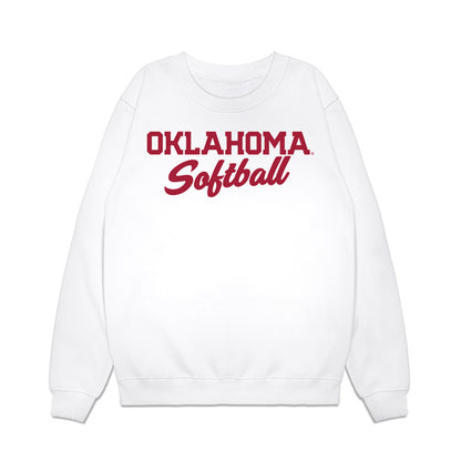Oklahoma - NCAA Softball : Kasidi Pickering - Premium Crewneck Sweatshirt-0