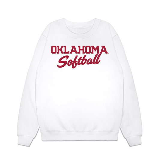 Oklahoma - NCAA Softball : Kasidi Pickering - Premium Crewneck Sweatshirt-0