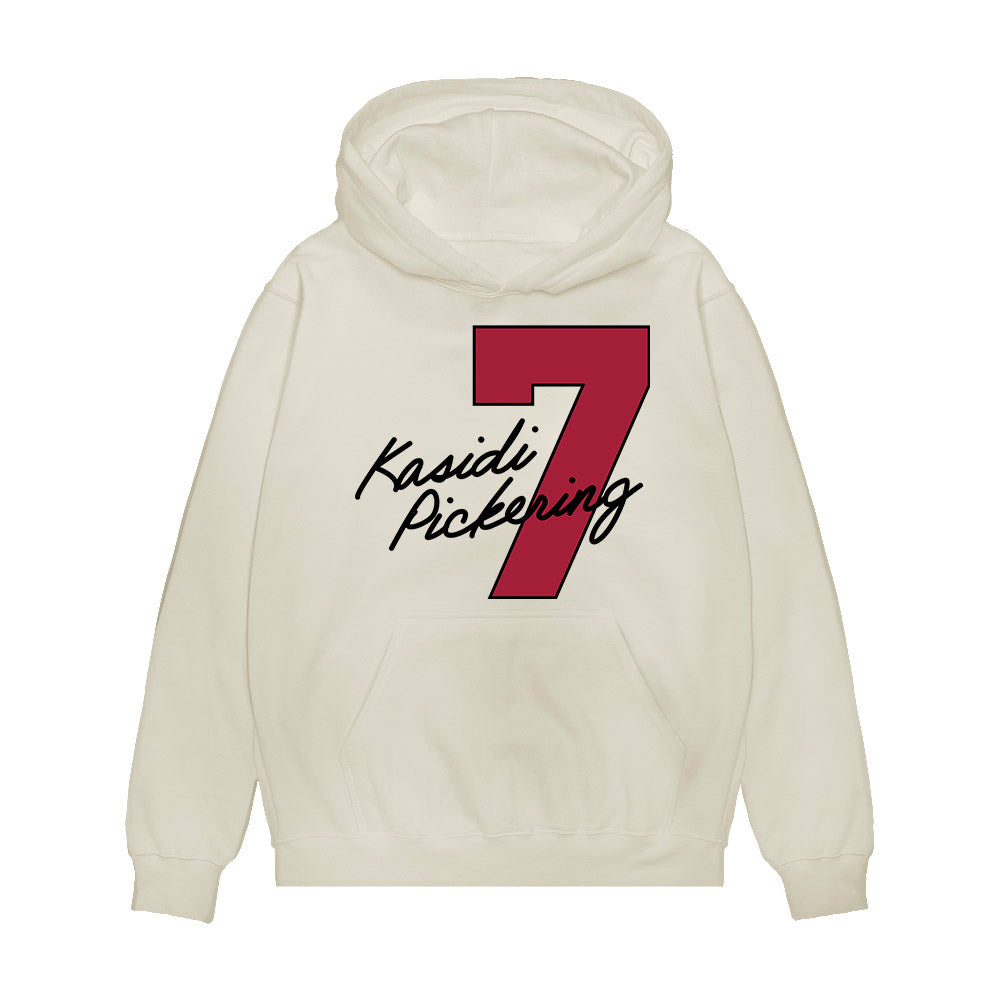 Oklahoma - NCAA Softball : Kasidi Pickering - Premium Hooded Sweatshirt-0