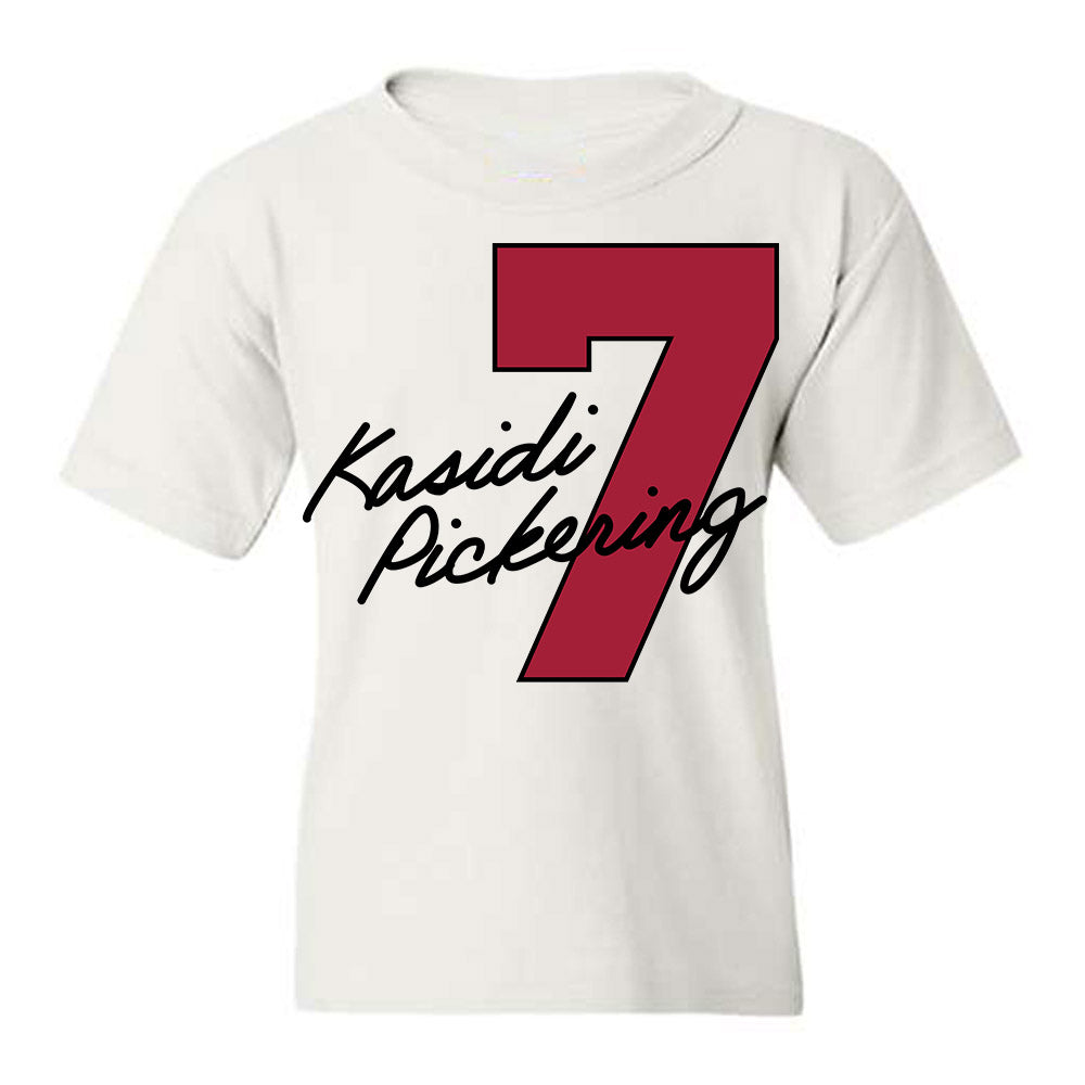 Oklahoma - NCAA Softball : Kasidi Pickering - Youth T-Shirt-0
