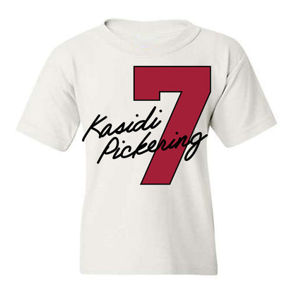 Oklahoma - NCAA Softball : Kasidi Pickering - Youth T-Shirt-0
