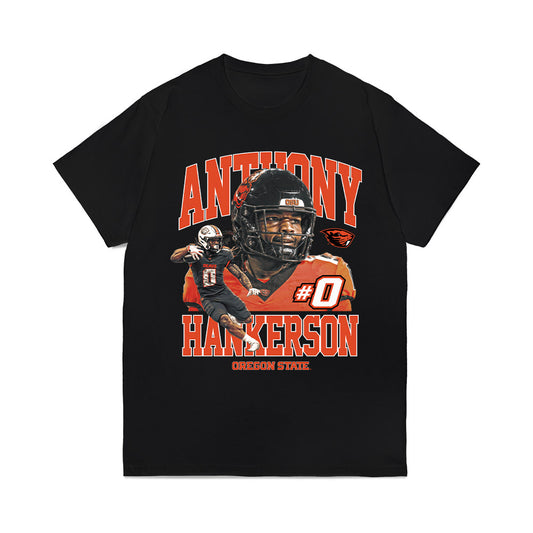 Oregon State - NCAA Football : Anthony Hankerson - Collage Comfort Colors T-Shirt-0