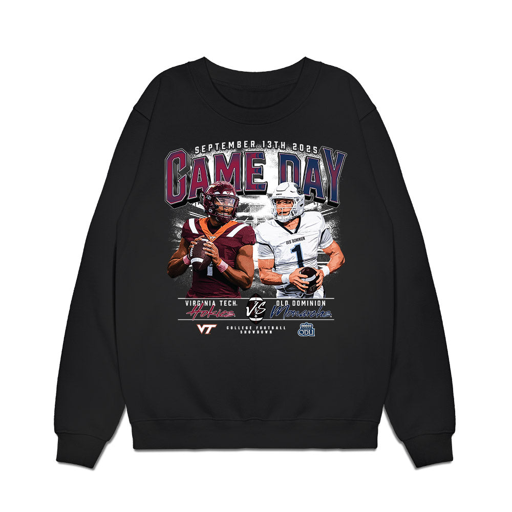 Virginia Tech - NCAA Football : - Premium Crewneck Sweatshirt-0